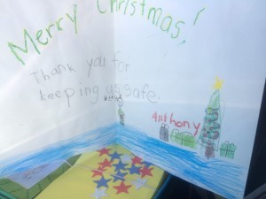 Merry Christmas Card From a Child