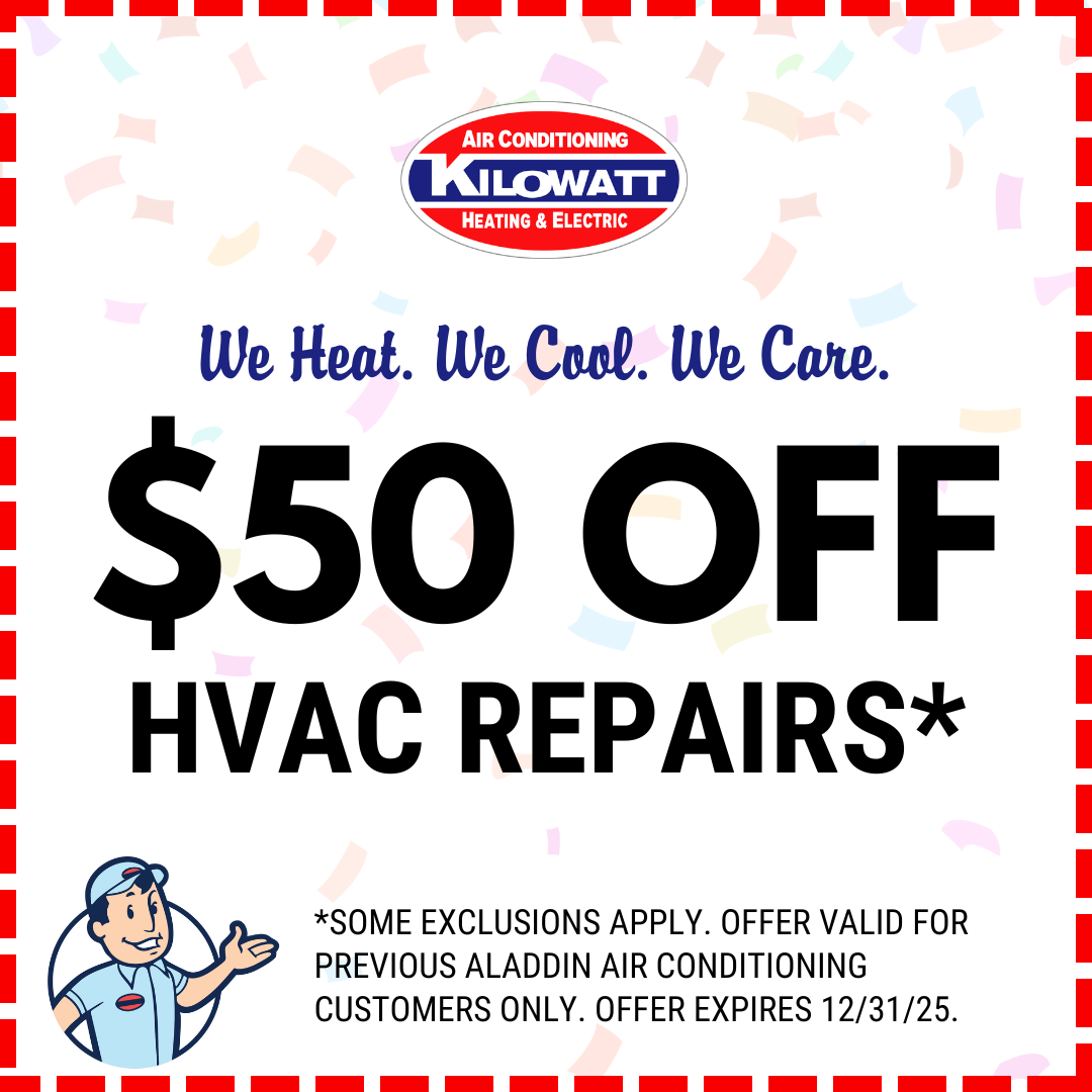 $50 OFF HVAC Repairs